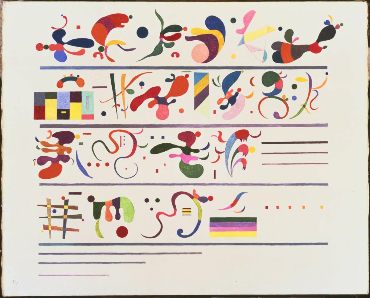 Wassily Kandinsky, Succession, 1935.
