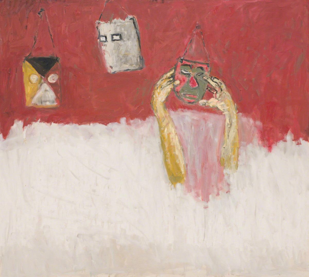 Susan Rothenberg, Three Masks, 2006.