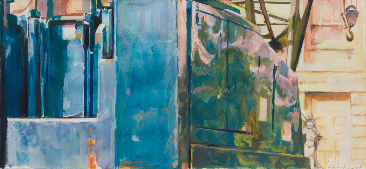 Val Lewton, Crane with Dame, 2006.