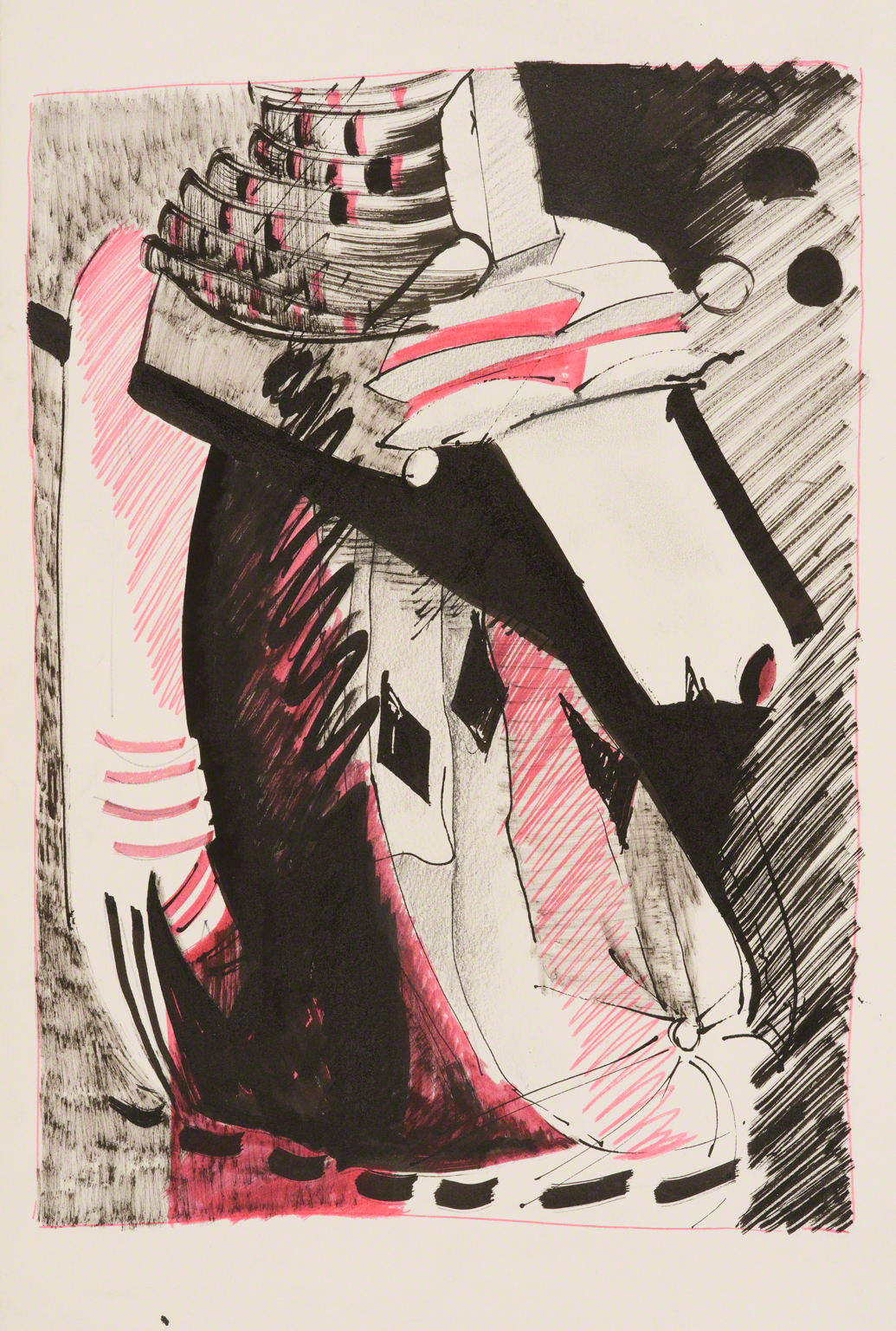 Vivian Browne, Untitled #100 (Africa Series), c. 1971.