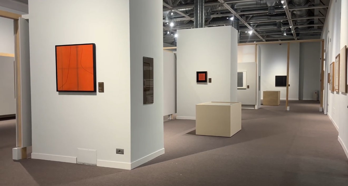 Installation view of Bice Lazzari exhibition