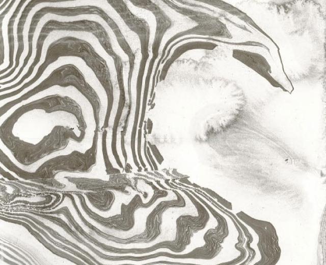 black and white abstract artwork