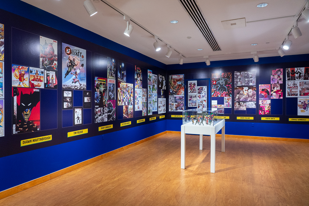 Brotherman to Batman installation photo