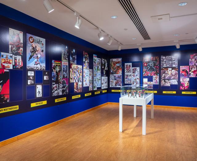 Brotherman to Batman installation photo