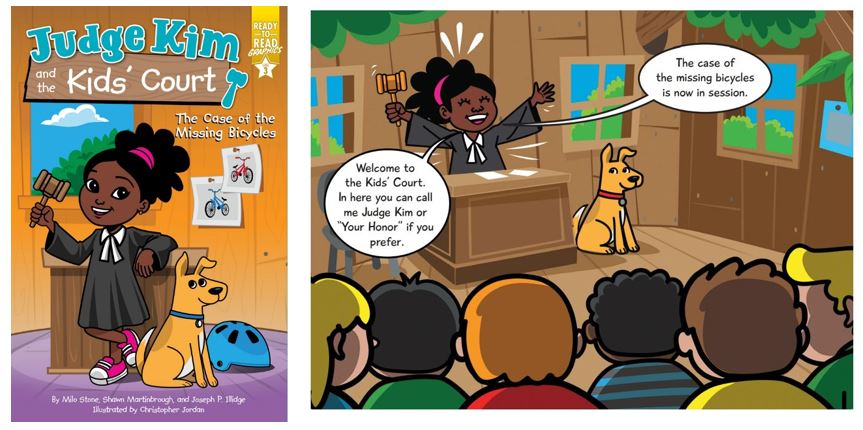 Judge Kim Kids' Court comic