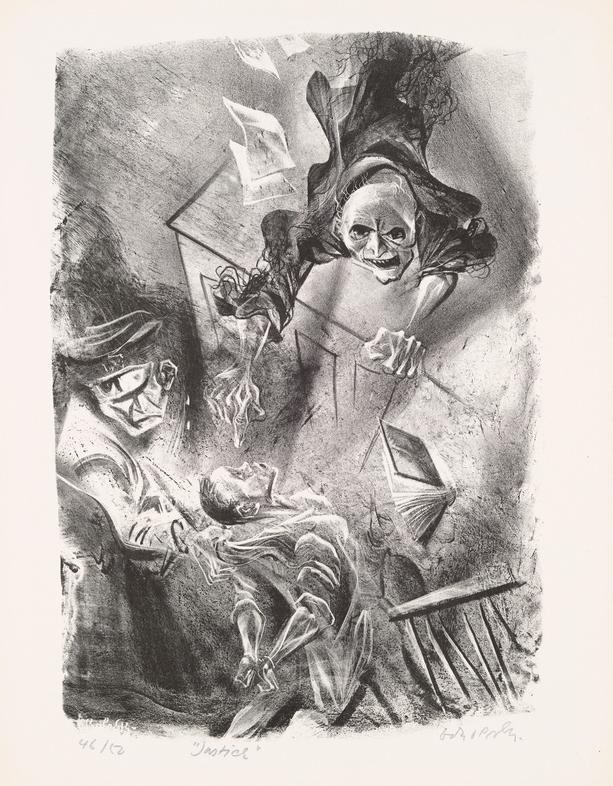 William Gropper's print Justice