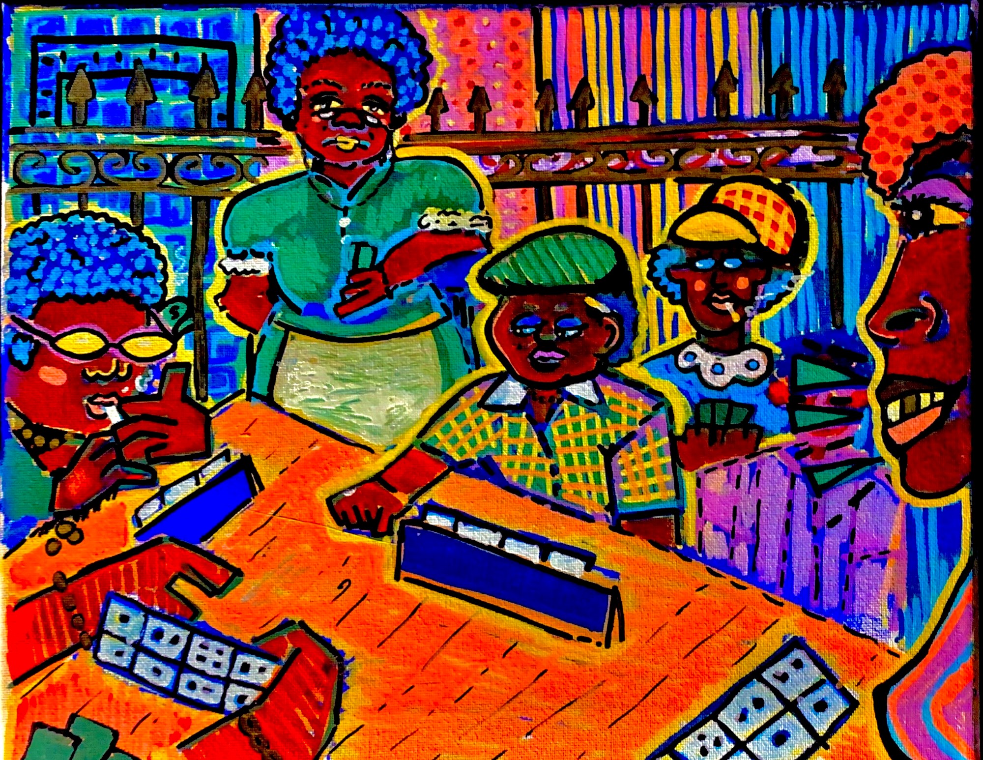 Dominoez artwork by Natalie Courtney