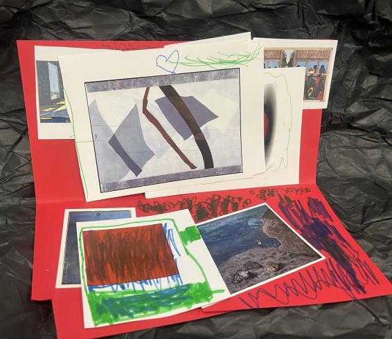 Collage made by Grade 1 student