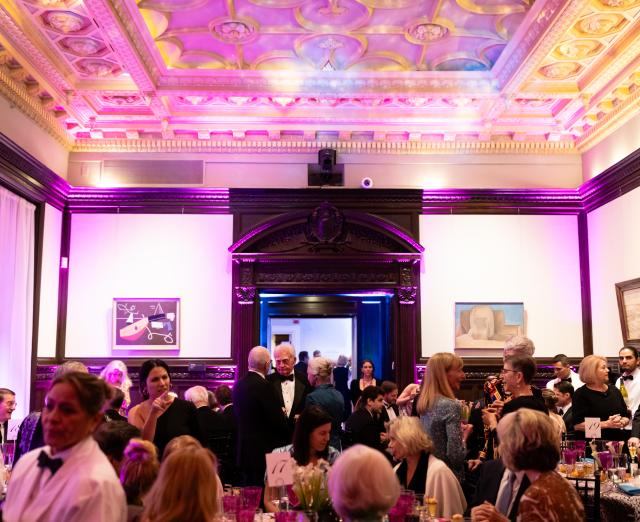 The Phillips Collection Music Room During the 2025 Annual Gala. Photo: Annette Lee