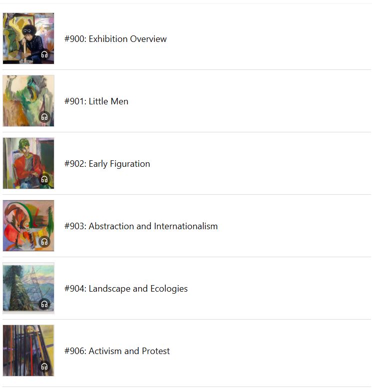 List of Vivian Browne audio tour stops