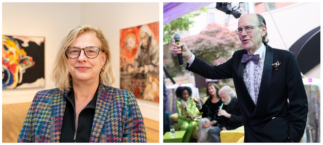 Photos of Julie Garcia on left and John Despres on right